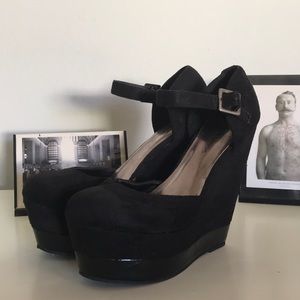 Black Maryjane Platforms